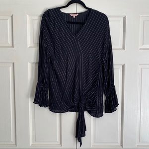 Black and Silver Blouse